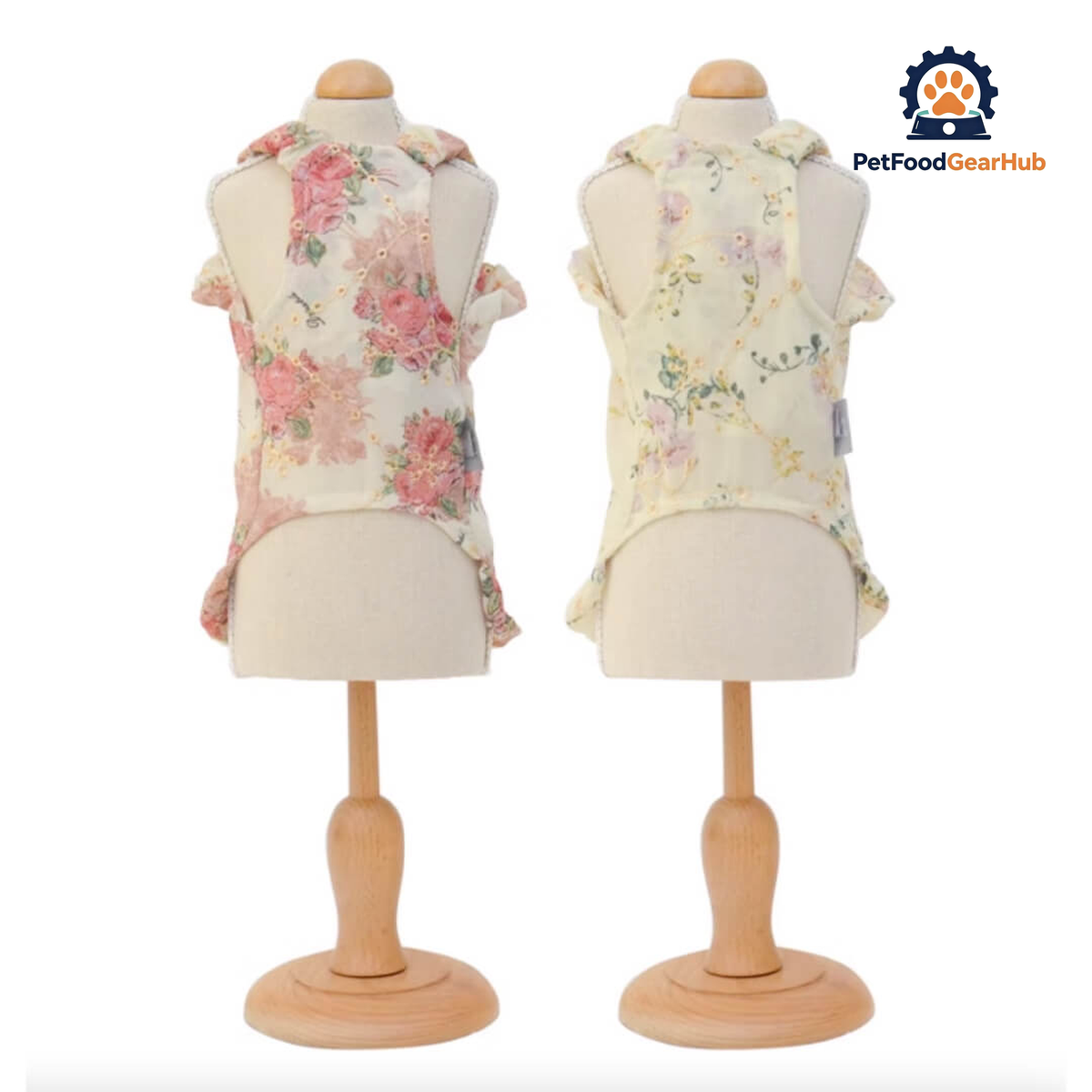Floral Print Dresses for Cats & Kittens | PetFoodGearHub