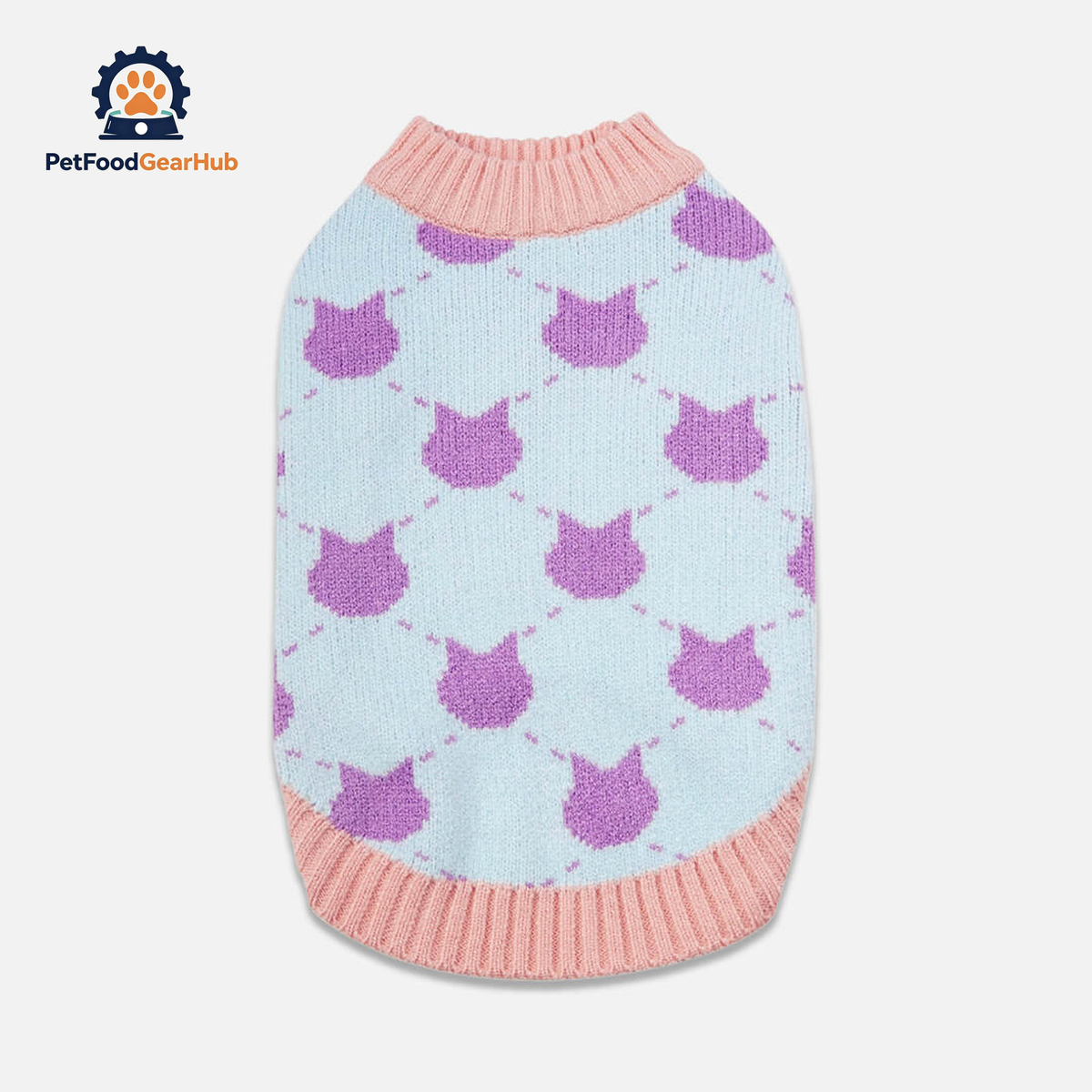 Meowster Cat Sweater | Cute Sweater for Cats | PetFoodGearHub