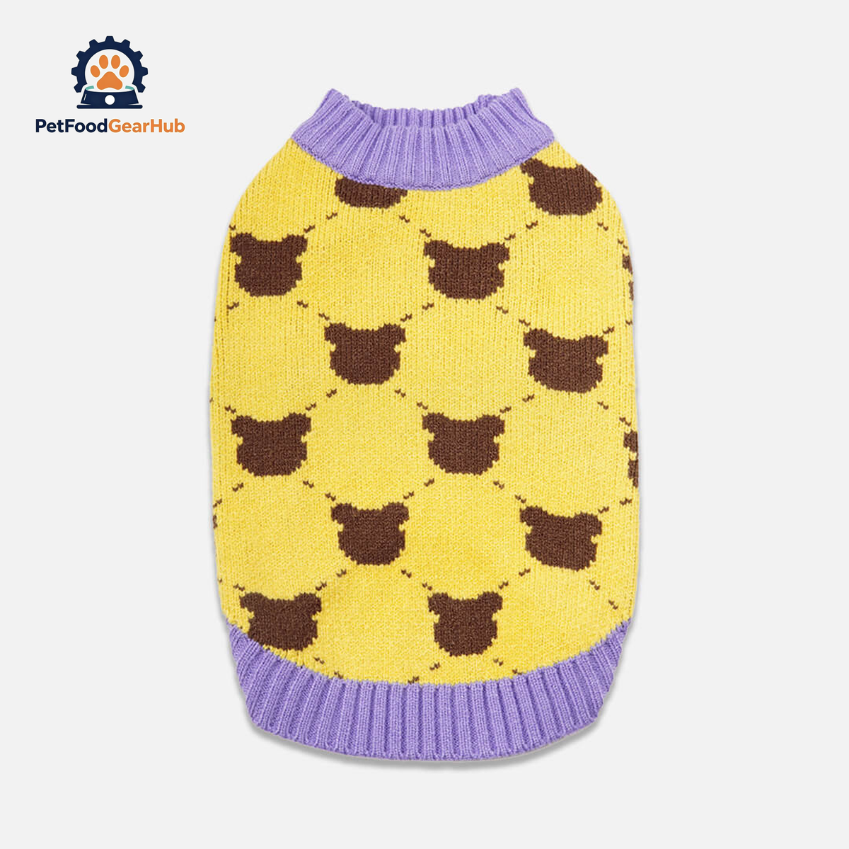 Meowster Cat Sweater | Cute Sweater for Cats | PetFoodGearHub