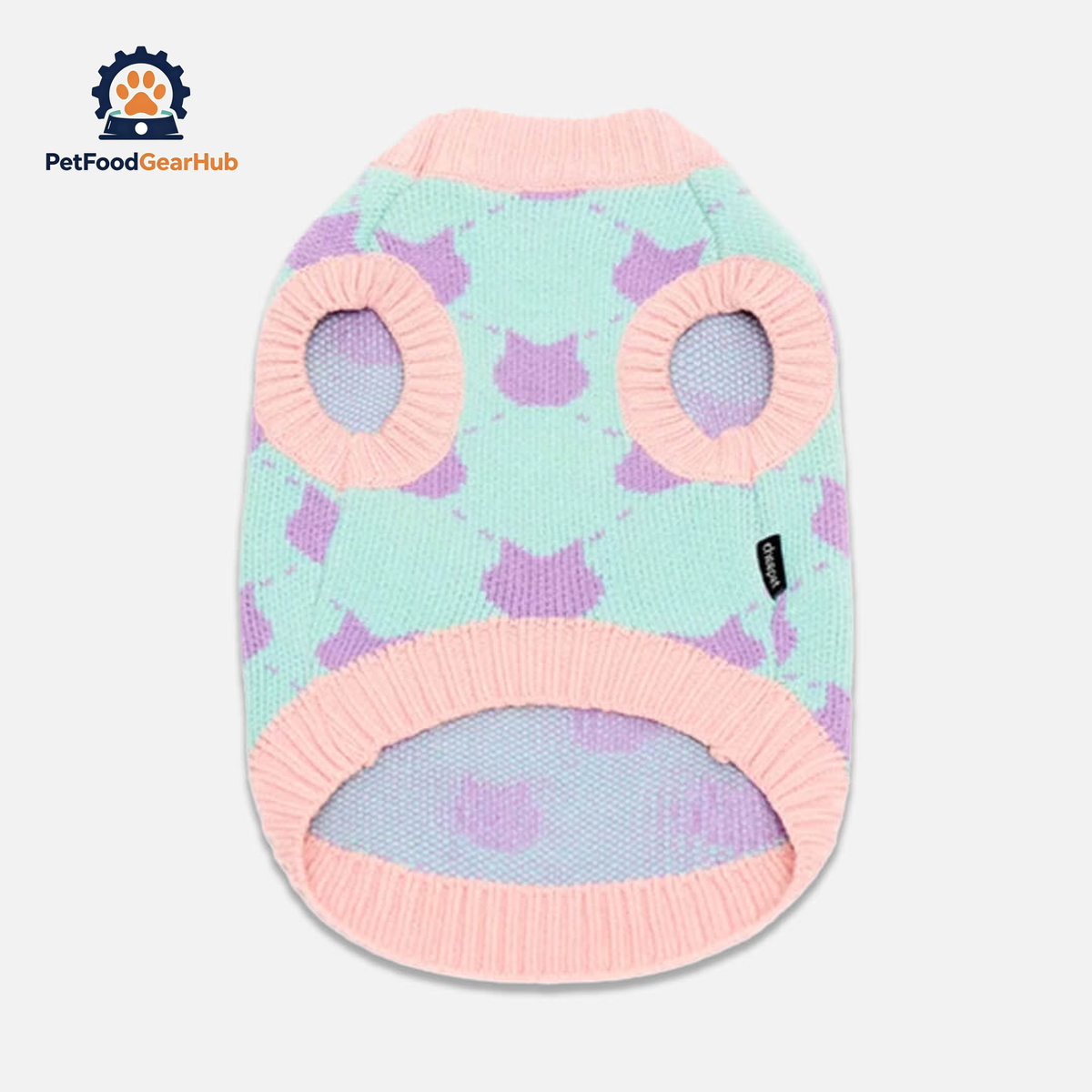 Meowster Cat Sweater | Cute Sweater for Cats | PetFoodGearHub
