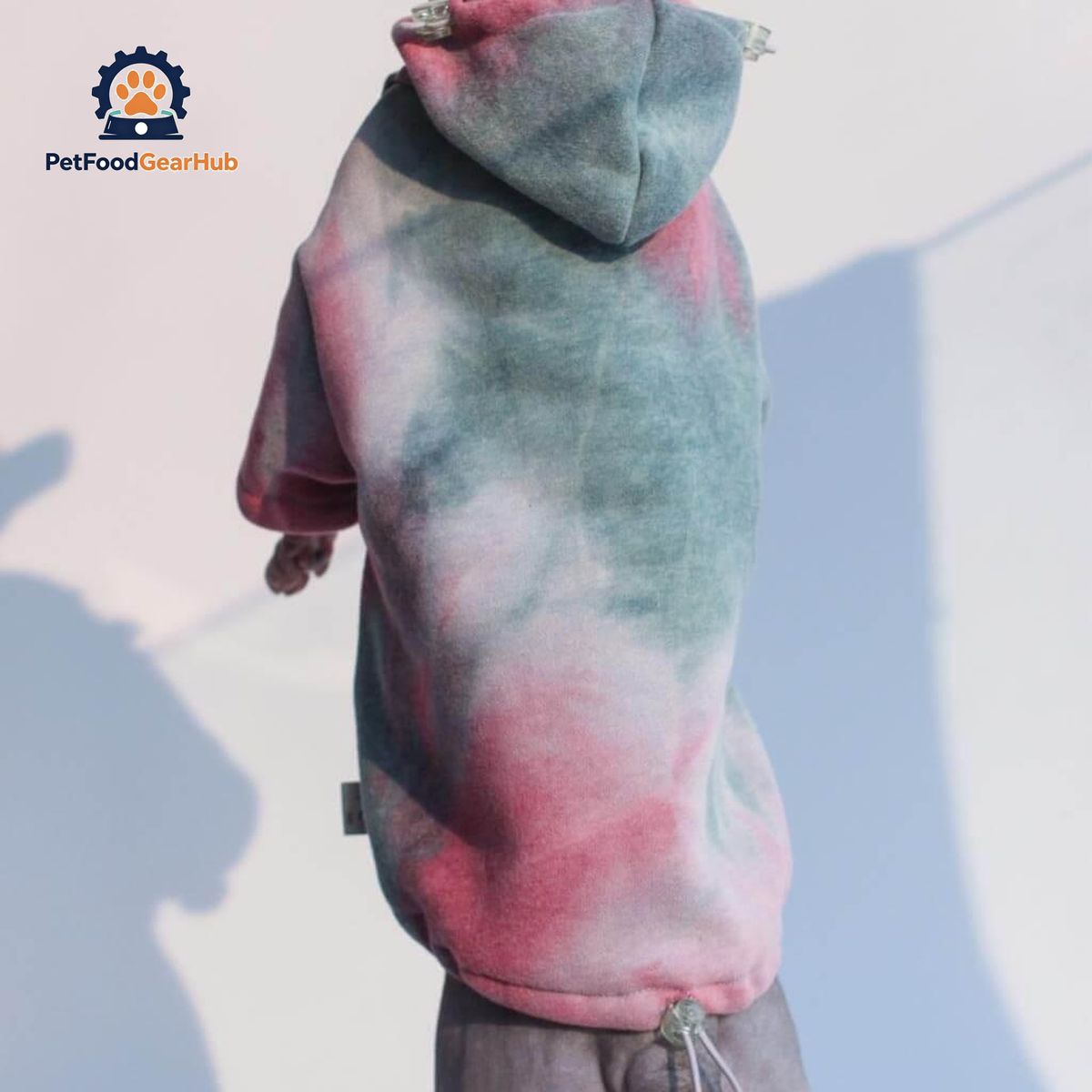 Hypurr Tie Dye Cat Hoodie I | Sphynx Cat with Clothes | PetFoodGearHub