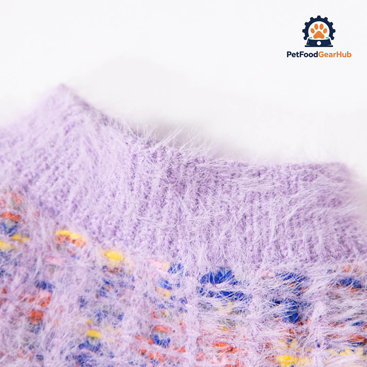 Cherie Cat Cardigan | Purple Cardigan for Cats | PetFoodGearHub