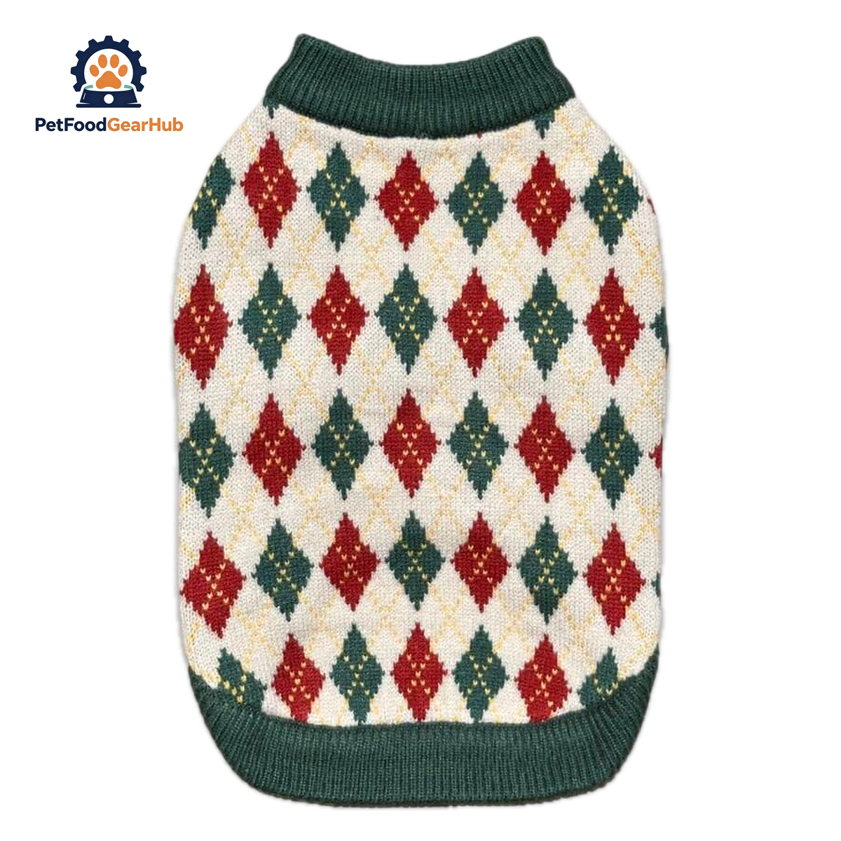 Argyle Sweater for Cats & Kittens | PetFoodGearHub