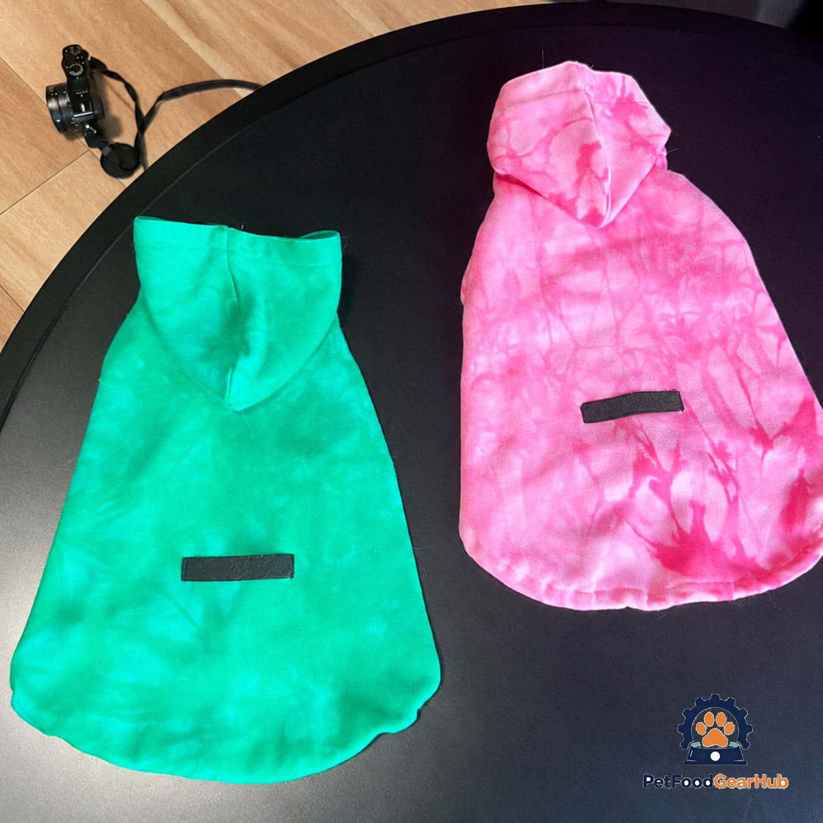 Tie Dye Sleeveless Hoodies for Cats | PetFoodGearHub