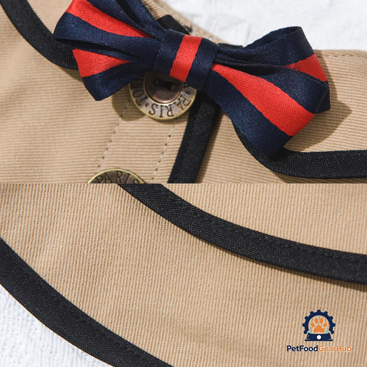 Gentlemeow Cat Bib | Collar for Cats & Kittens | PetFoodGearHub