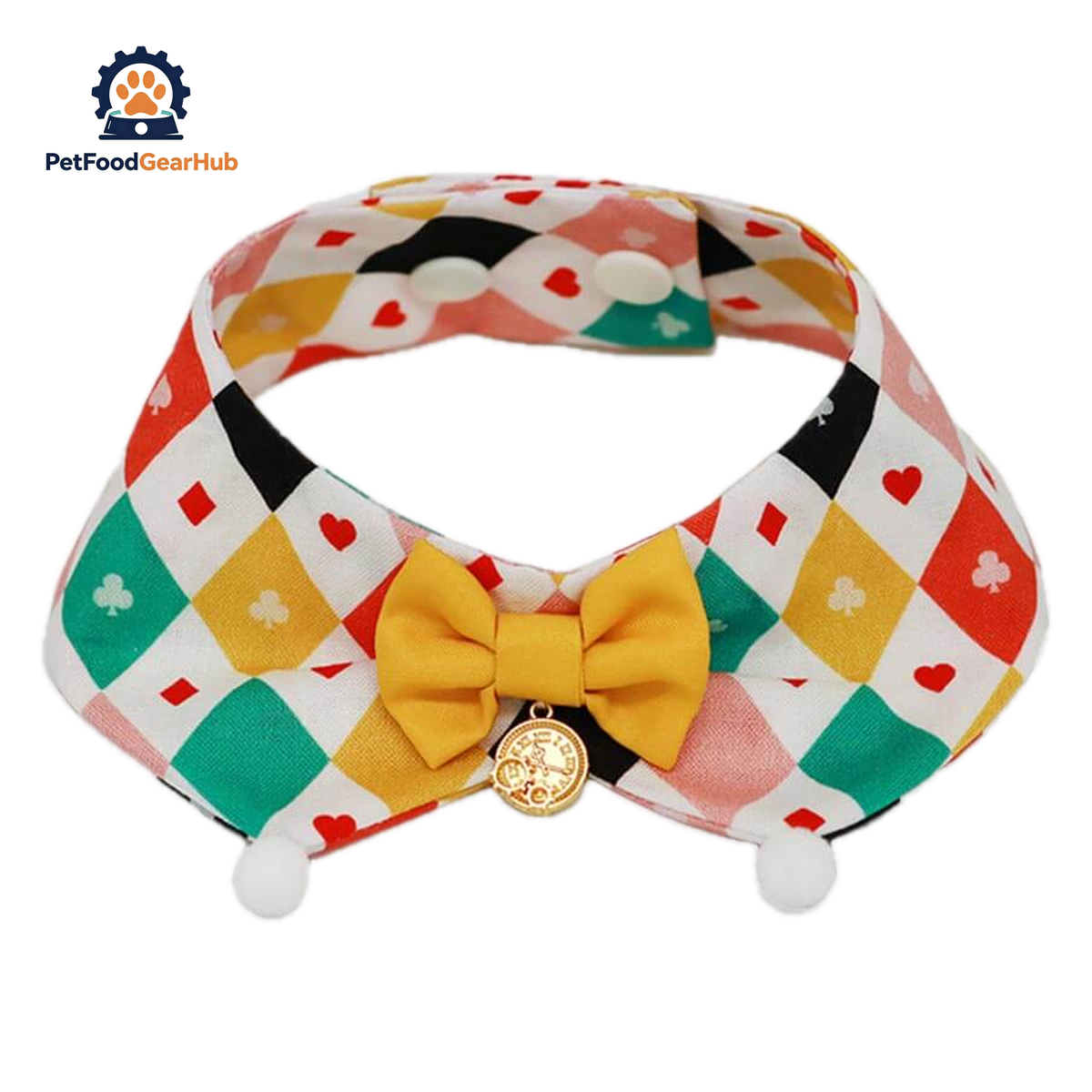 Circus Cat Bib | Cute Accessories for Cats | PetFoodGearHub