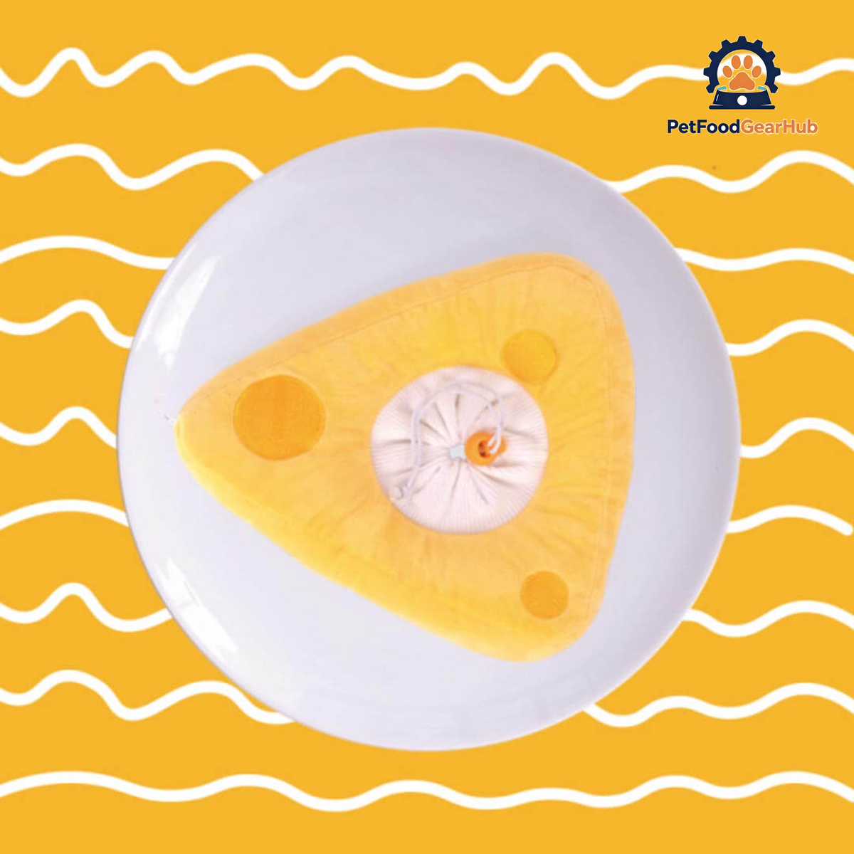 Cheese E Collar for Cats | Cat Cone Collar | PetFoodGearHub