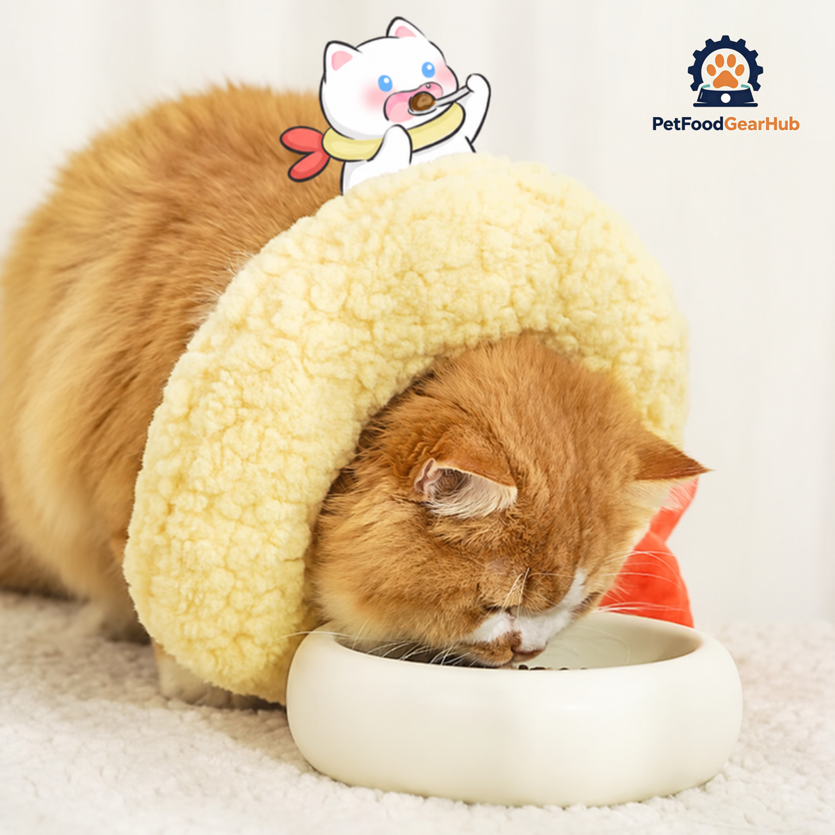 Cat in Tempura Recovery E Collar | PetFoodGearHub