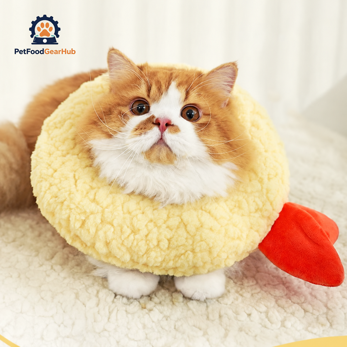 Cat in Tempura Recovery E Collar | PetFoodGearHub