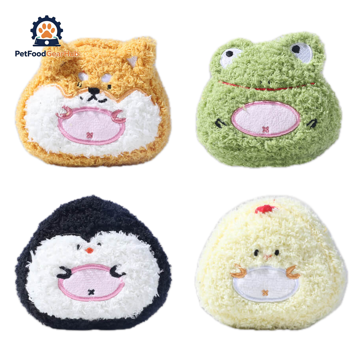 practical Pals Squeaky Cute Plush Cat Toys | PetFoodGearHub