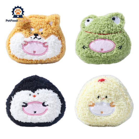 practical Pals Squeaky Cute Plush Cat Toys | PetFoodGearHub
