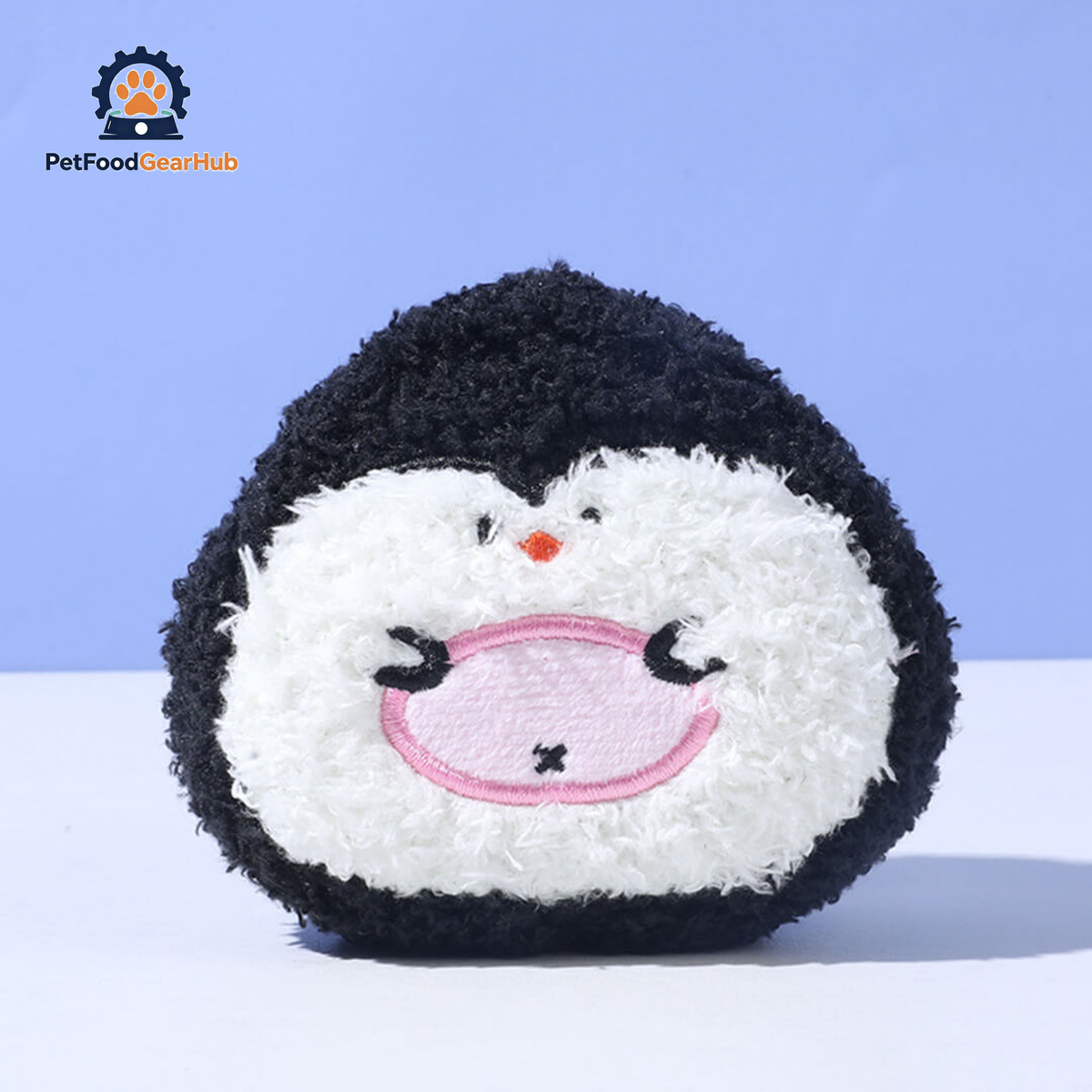 Cute Penguin Squeaky Plush Toys for Cats & Kittens | PetFoodGearHub