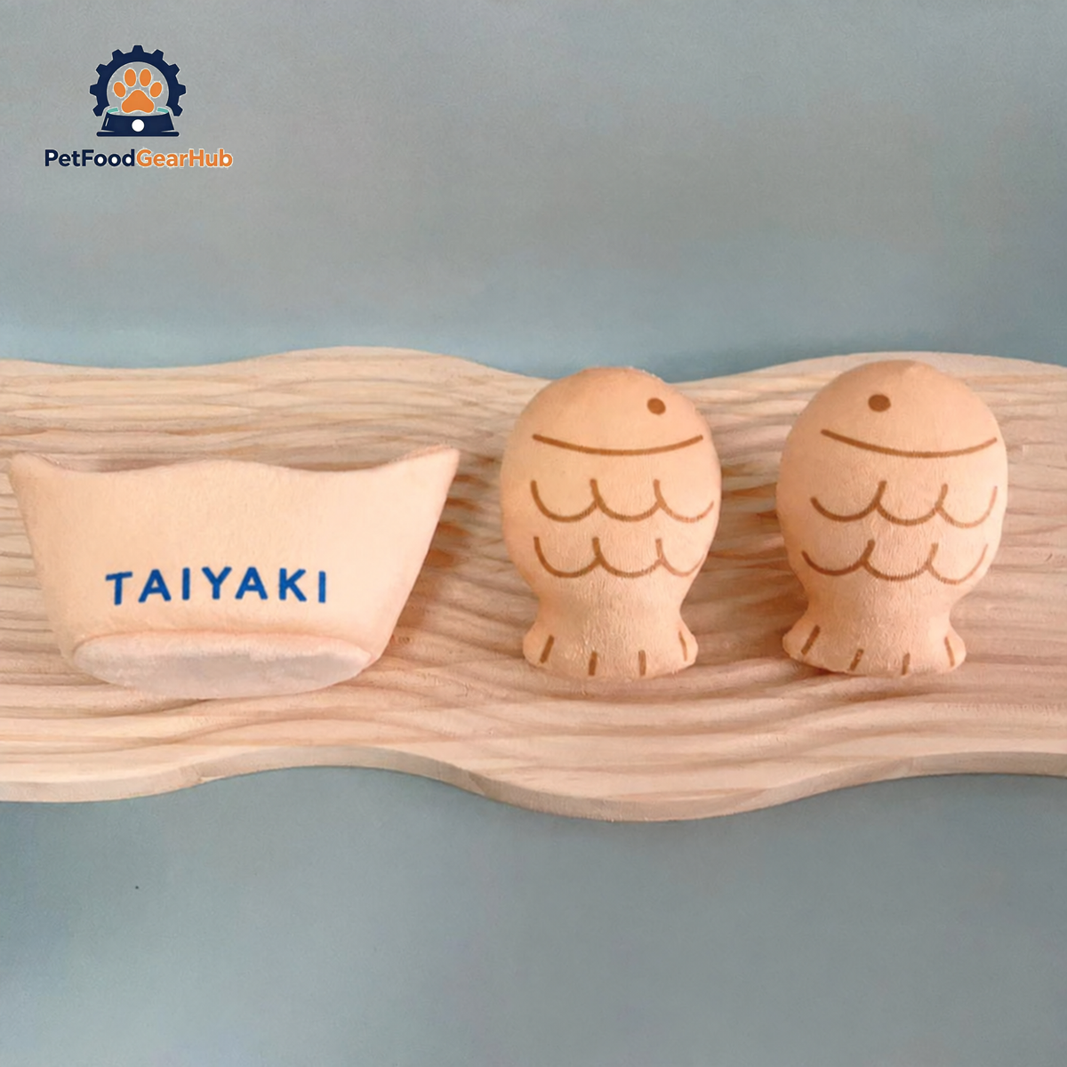 Taiyaki Squeaky Catnip Toys | Cute Kittens & Cat Toys | PetFoodGearHub