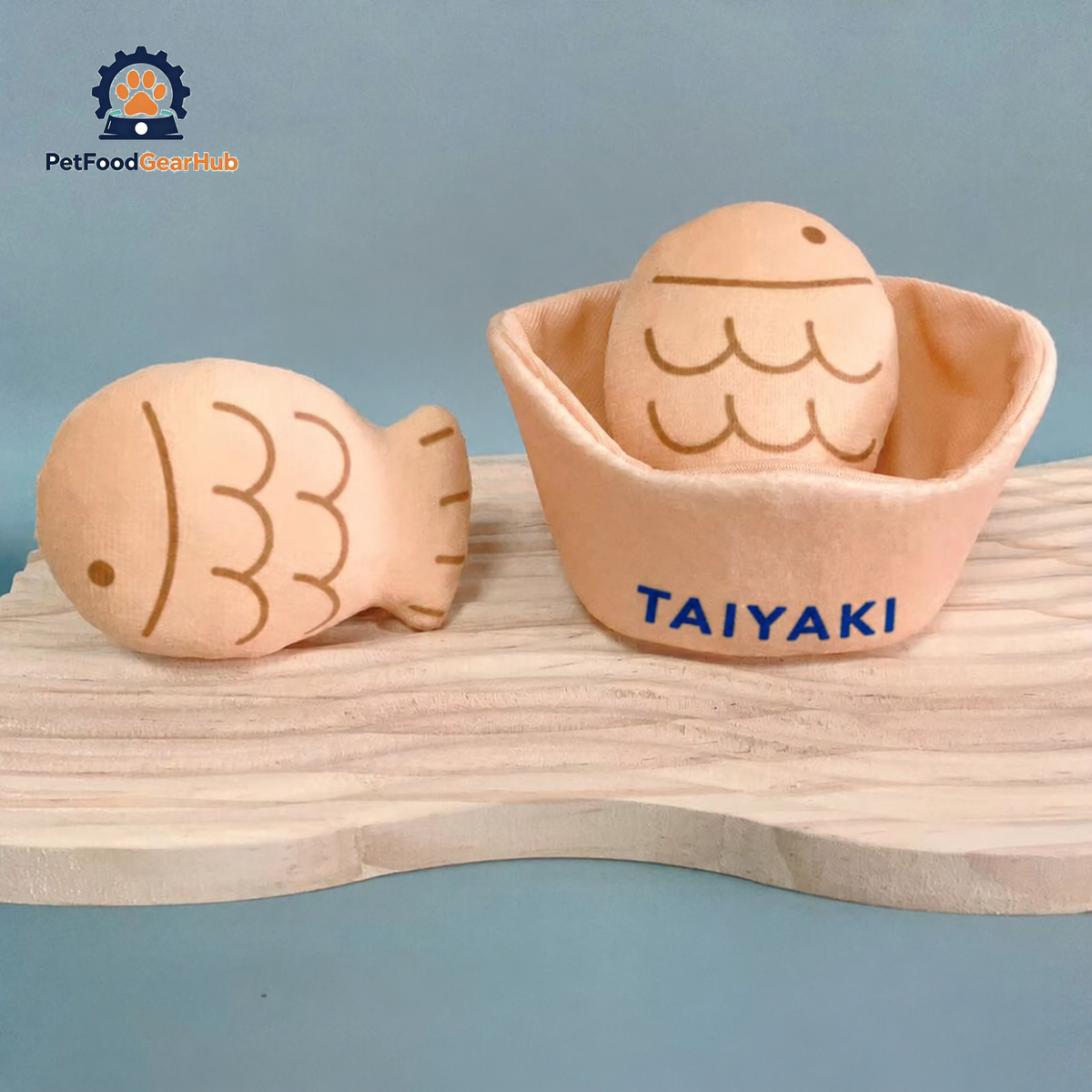 Taiyaki Squeaky Catnip Toys | Cute Kittens & Cat Toys | PetFoodGearHub