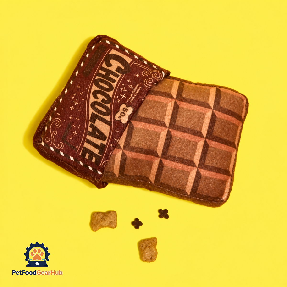 Chocolate Bar Snuffle Cat Toy with Treats | Snuffle Cat Toys | PetFoodGearHub