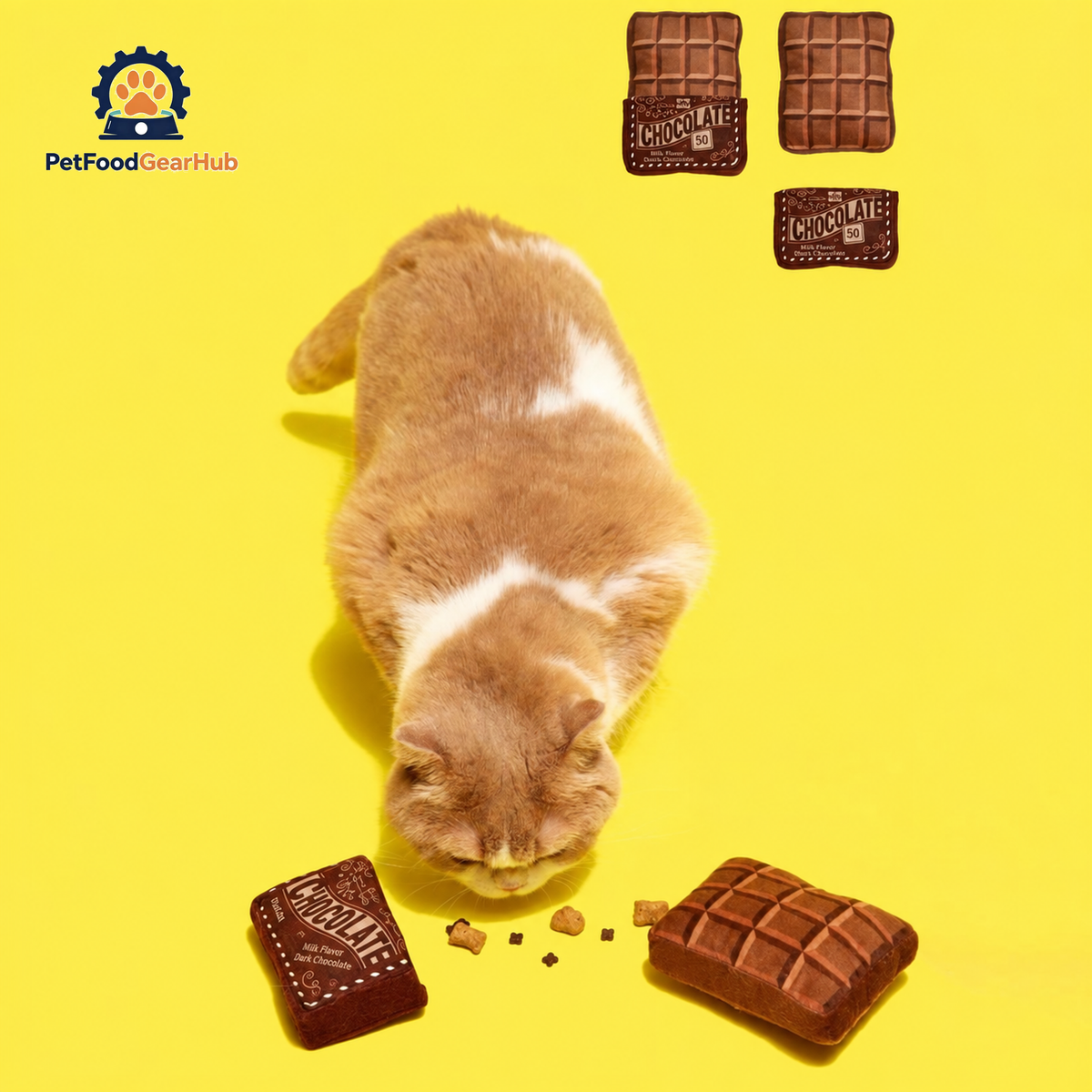 Cat Snuffling Treats from Chocolate Cat Toy | Interactive Cat Toys | PetFoodGearHub