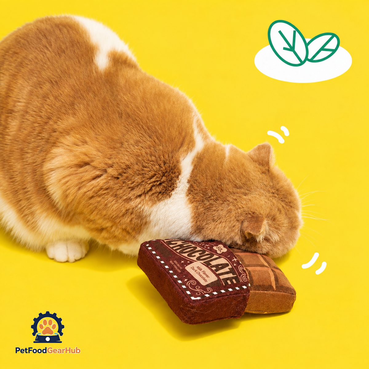 Cat Nuzzling Catnip Chocolate Bar Cat Toy | Catnip Cat Toys | PetFoodGearHub