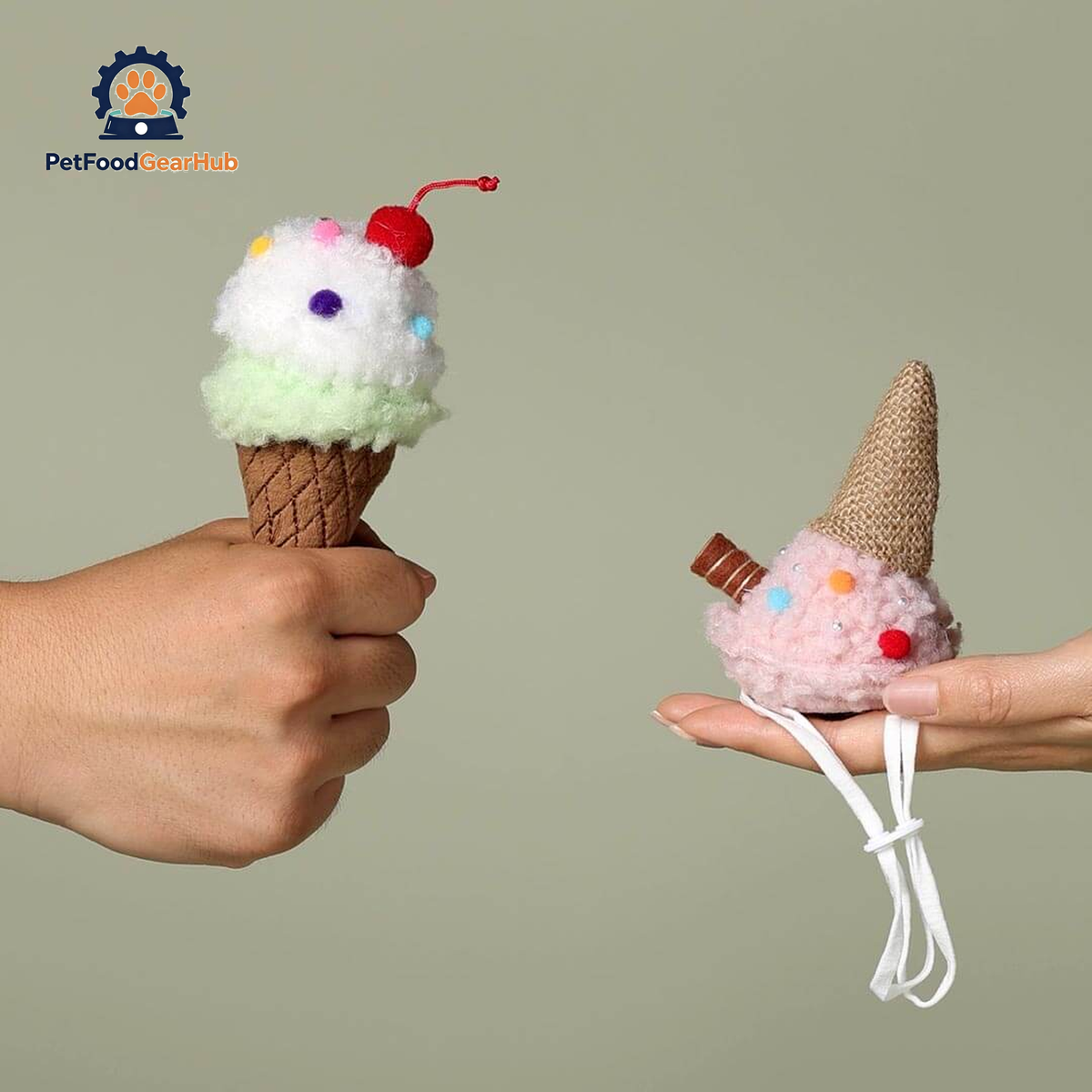 Gelato Birthday Cat Hat & Catnip Toy Set for Cats & Kittens | PetFoodGearHub