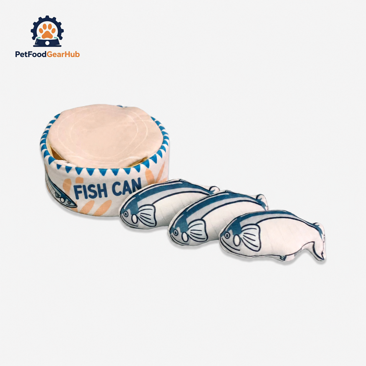 Canned Fish Catnip Toys | Cute Kitten & Cat Toys | PetFoodGearHub