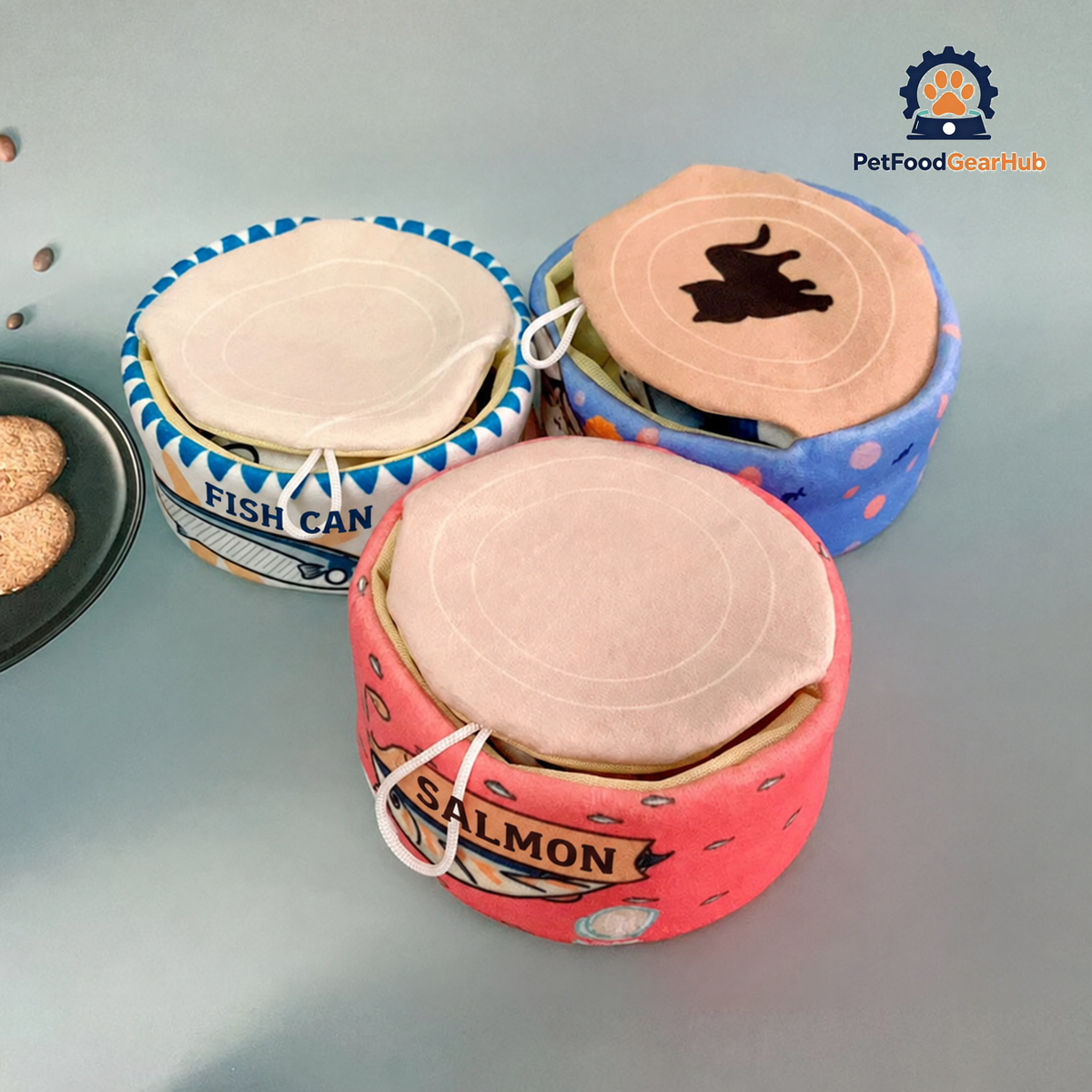 Canned Fish Catnip Toys | Cute Kitten & Cat Toys | PetFoodGearHub