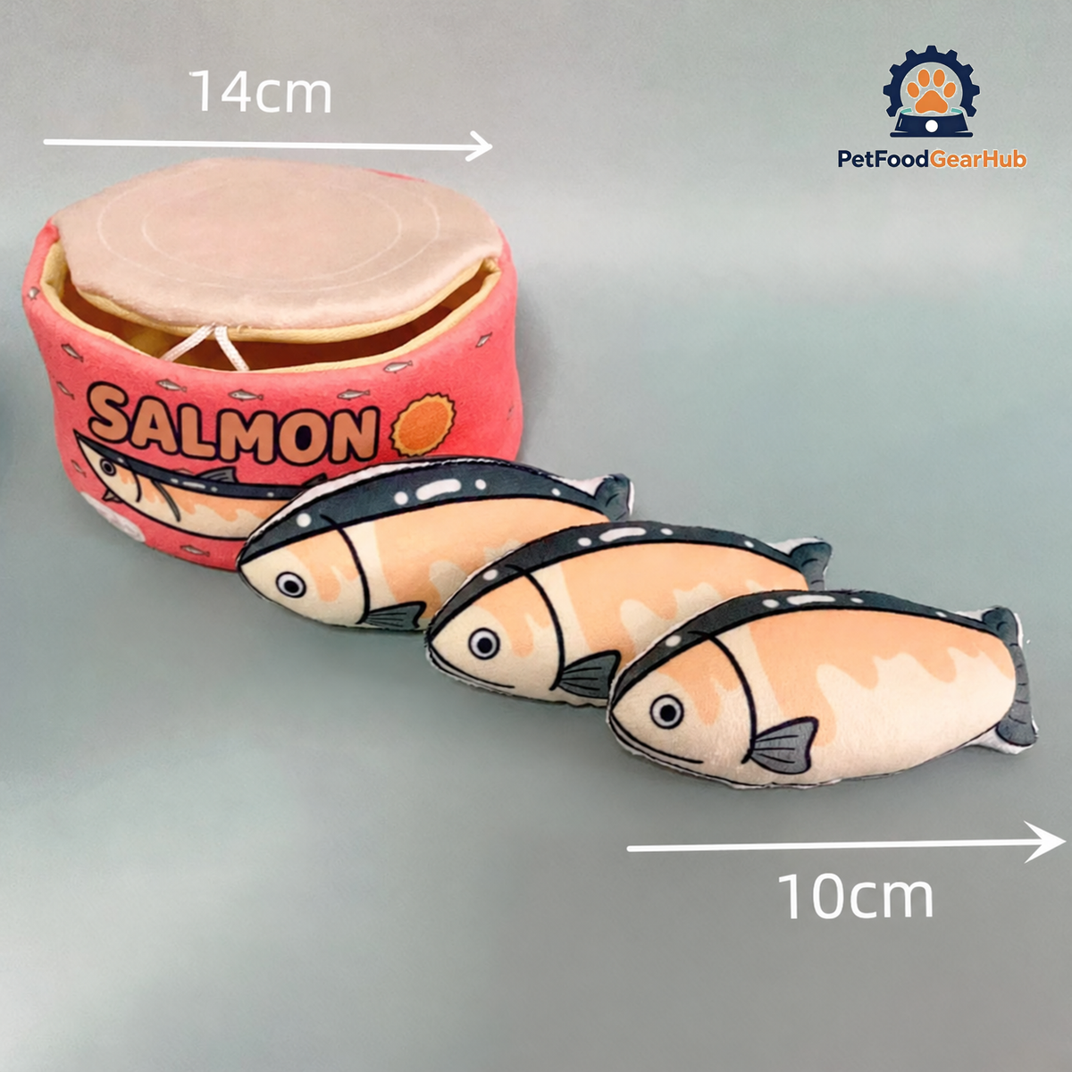 Canned Fish Catnip Toys | Cute Kitten & Cat Toys | PetFoodGearHub