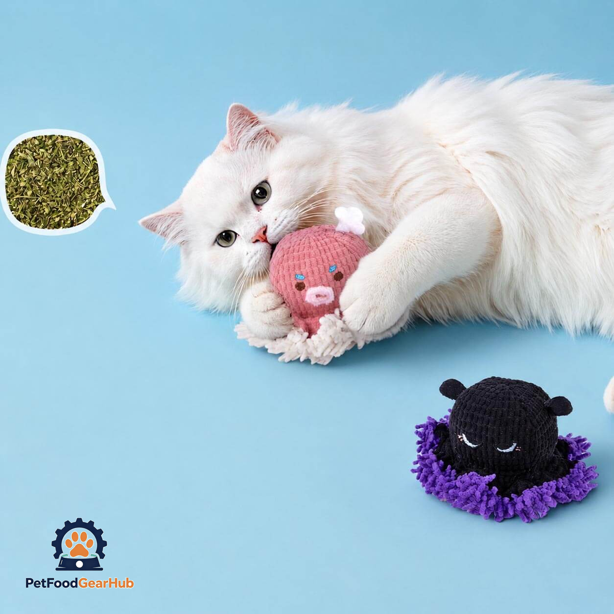 Cat Playing with Octopus Catnip Cat Toys | Catnip Cat Toys | PetFoodGearHub