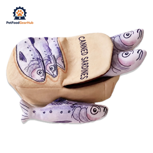 Canned Sardine Catnip Toys | Cute Kitten & Cat Toys | PetFoodGearHub