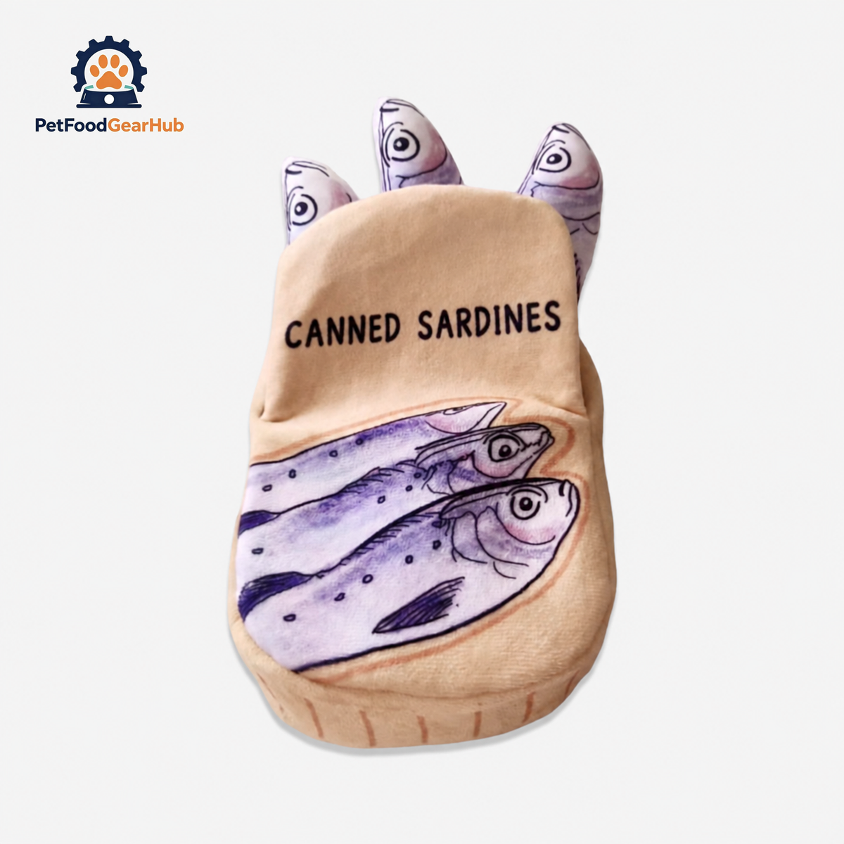 Canned Sardine Catnip Toys | Cute Kitten & Cat Toys | PetFoodGearHub