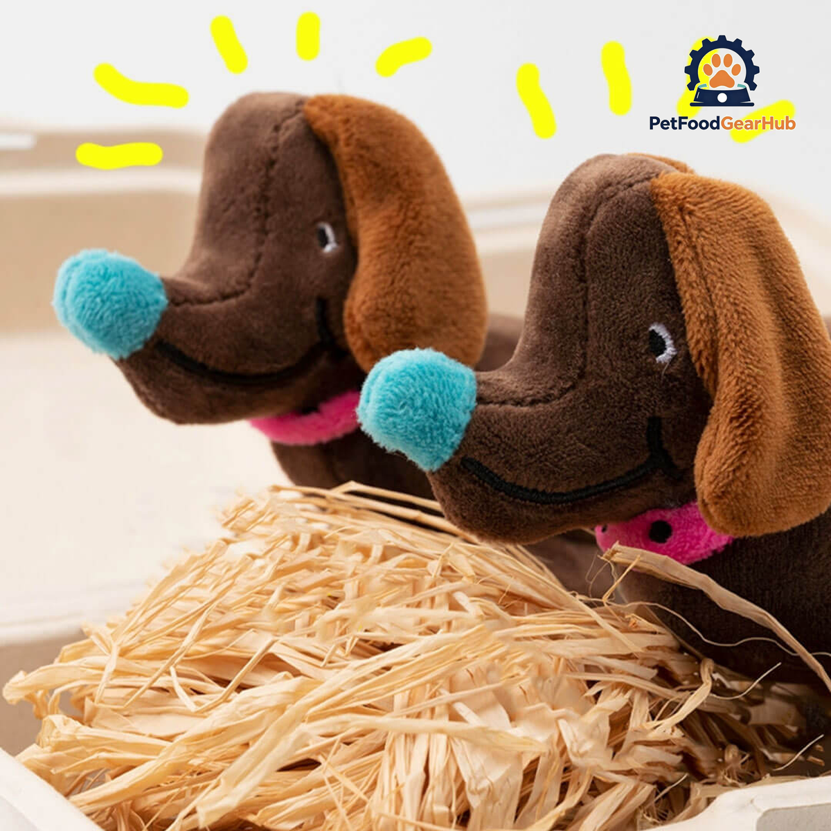 Sausage Dog Plush Catnip Toy for Cats | PetFoodGearHub