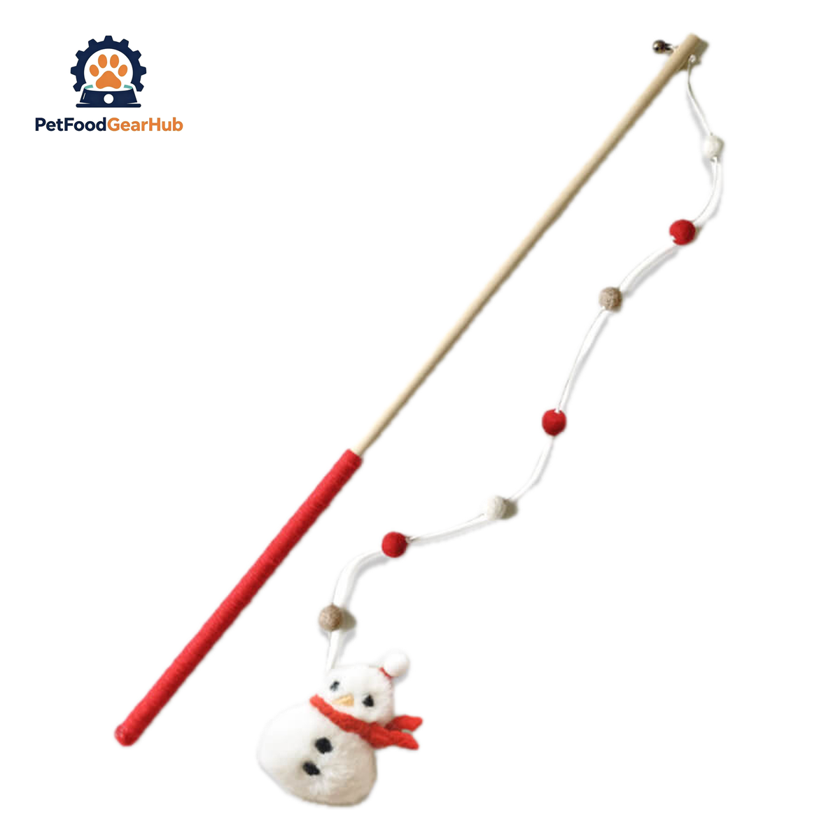 Snowman Cat Teaser | Christmas Toys for Cats | PetFoodGearHub