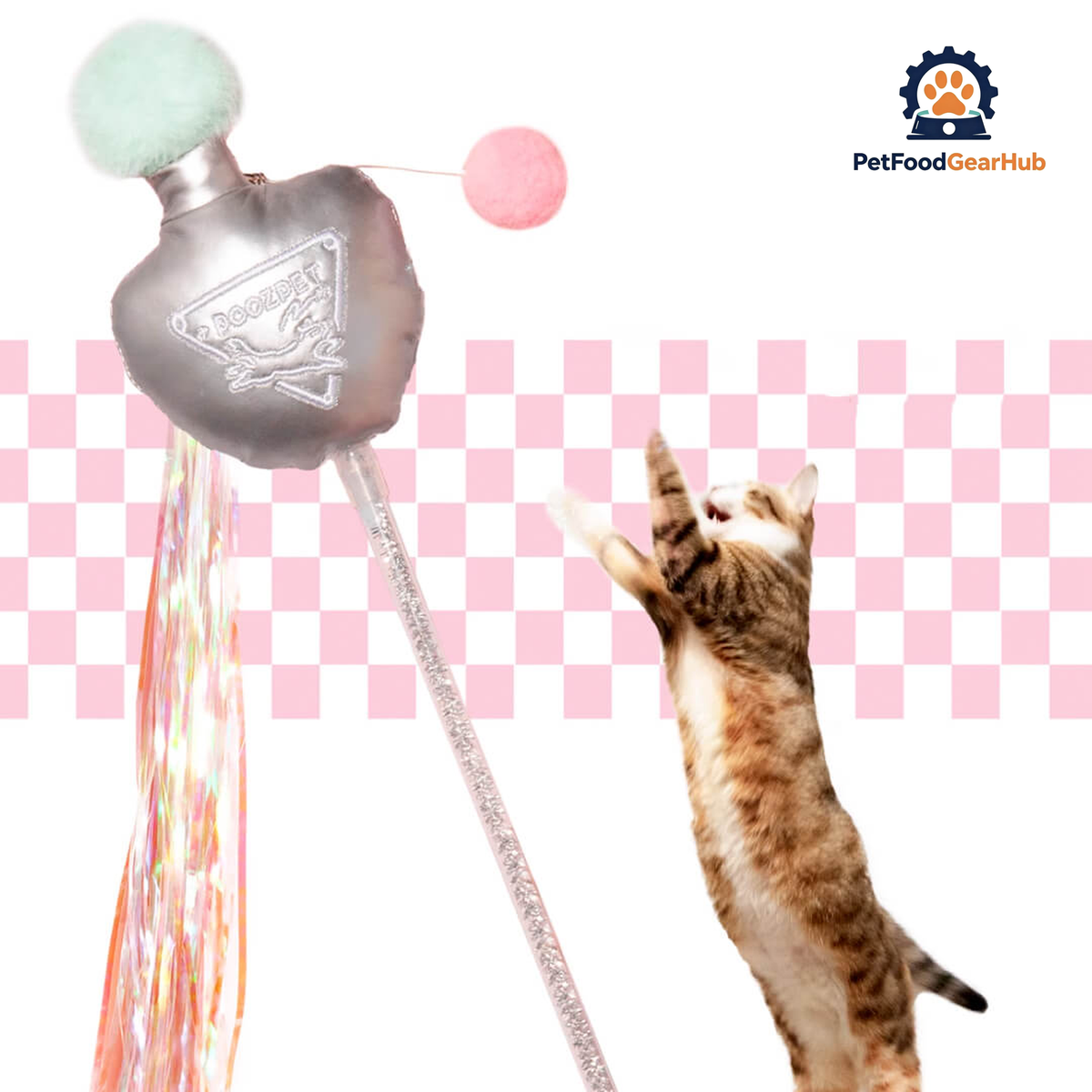 Perfume Cat Wand Toy | Interactive Cat Toy | PetFoodGearHub