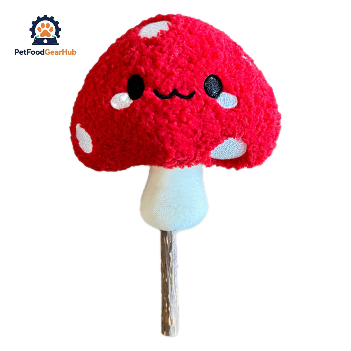 Mushroom Silvervine Cat Chew Toy | Cute Cat Toys | PetFoodGearHub