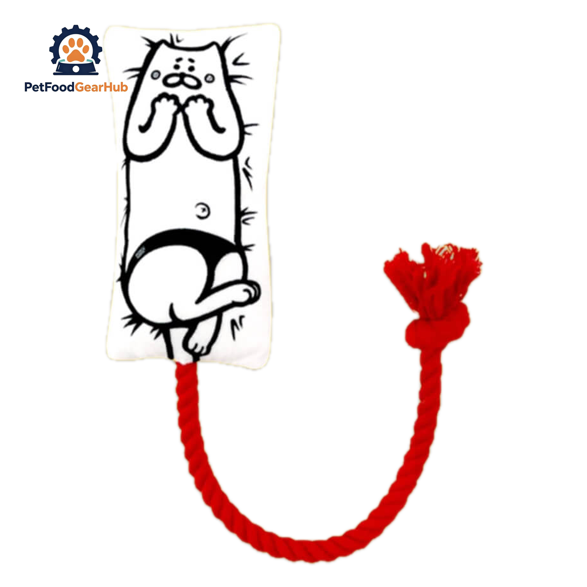 Power Paws Chew & Tug Pillow Toy | Cat Toys | PetFoodGearHub