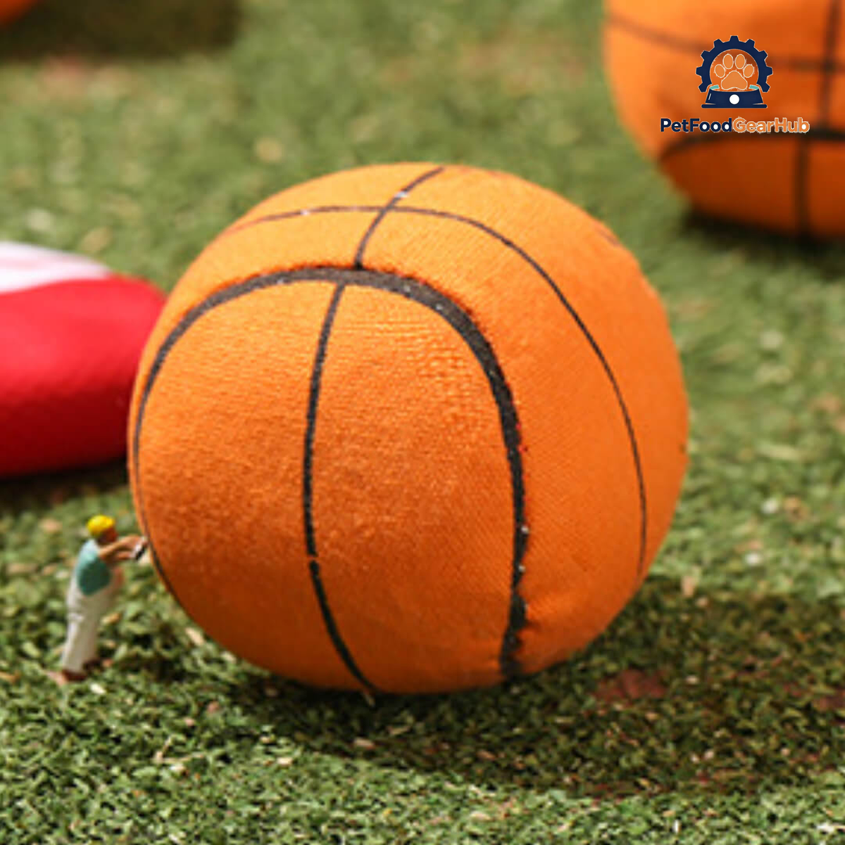 PetFoodGearHub Basketball Catnip Toy product view 2