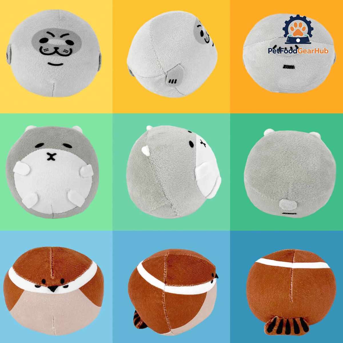 Earth, Sea & Sky Trio Cat Ball Toys | PetFoodGearHub