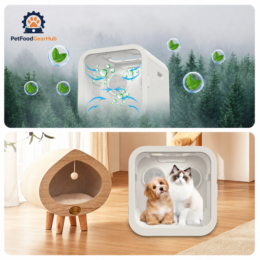 PetFoodGearHub Dual-Fan Pet Drying Cabinet product view 3
