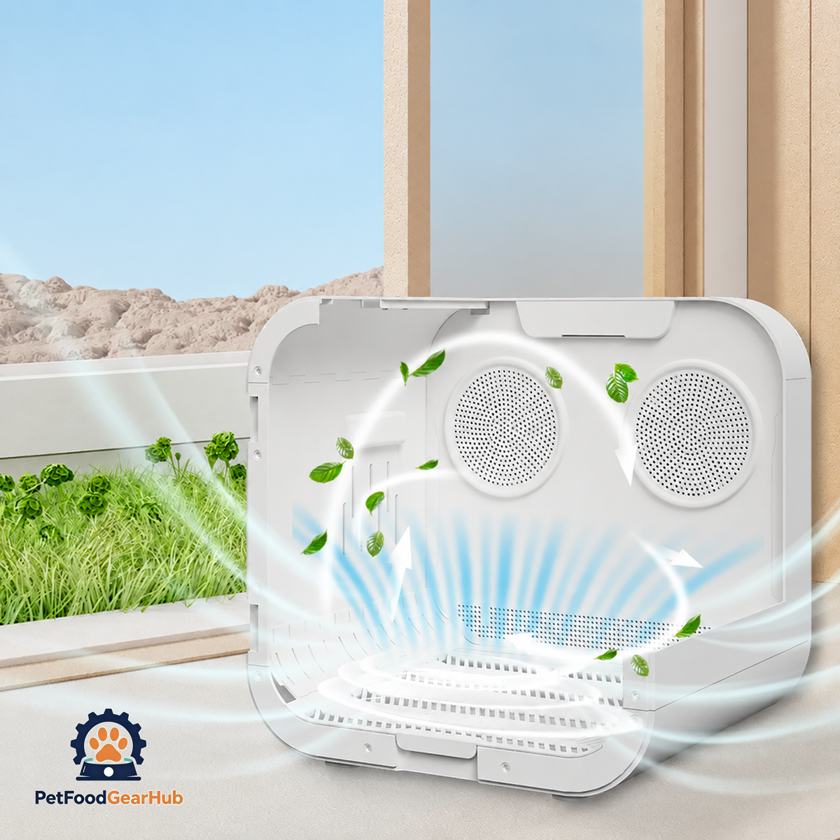 PetFoodGearHub Dual-Fan Pet Drying Cabinet product view 5