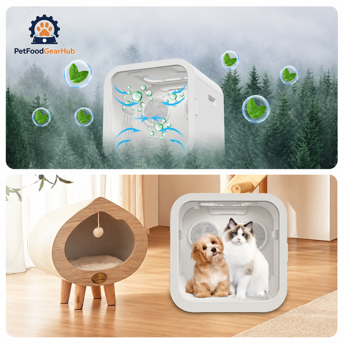 PetFoodGearHub Dual-Fan Pet Drying Cabinet product view 6