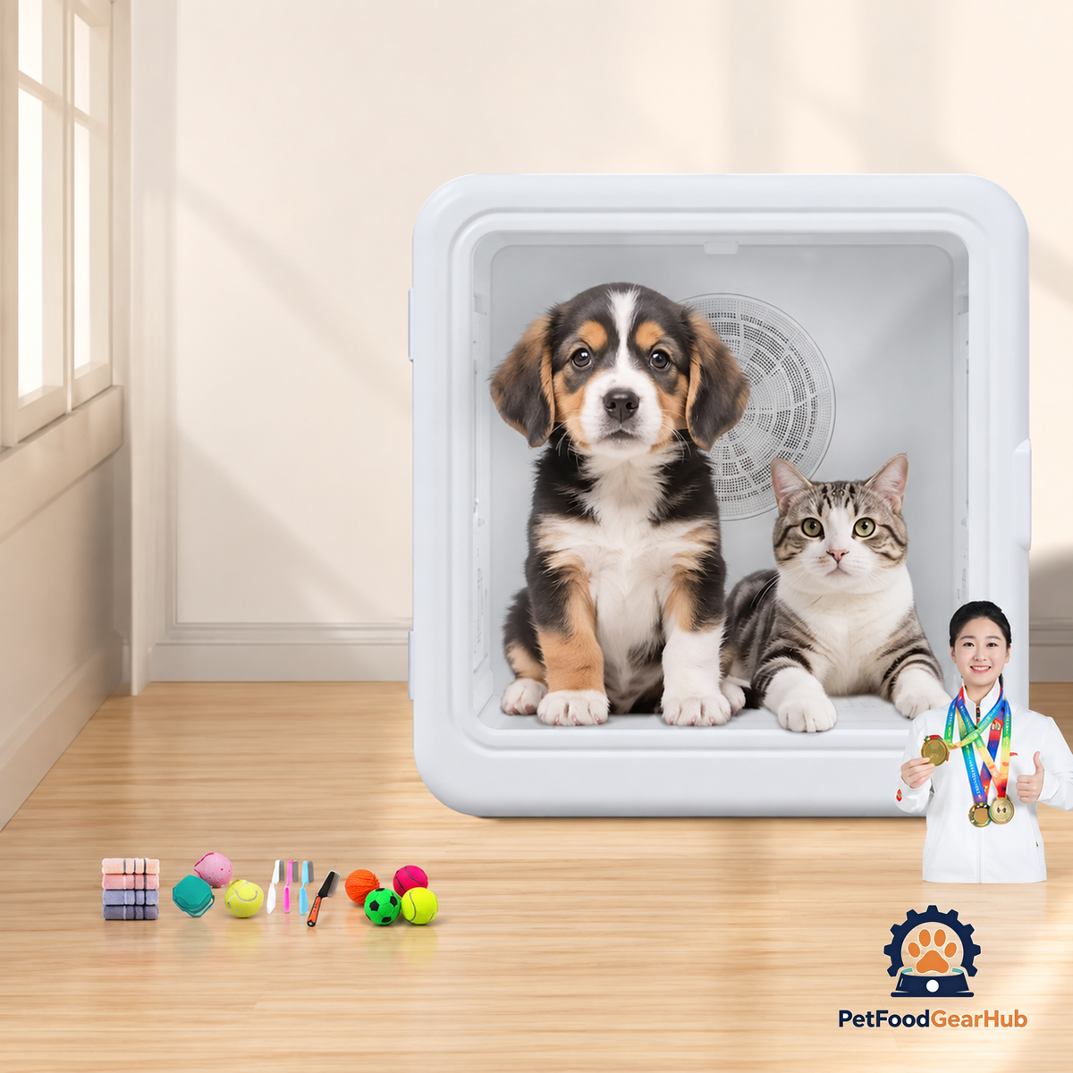 PetFoodGearHub 72 L Pet Drying Cabinet product view 4