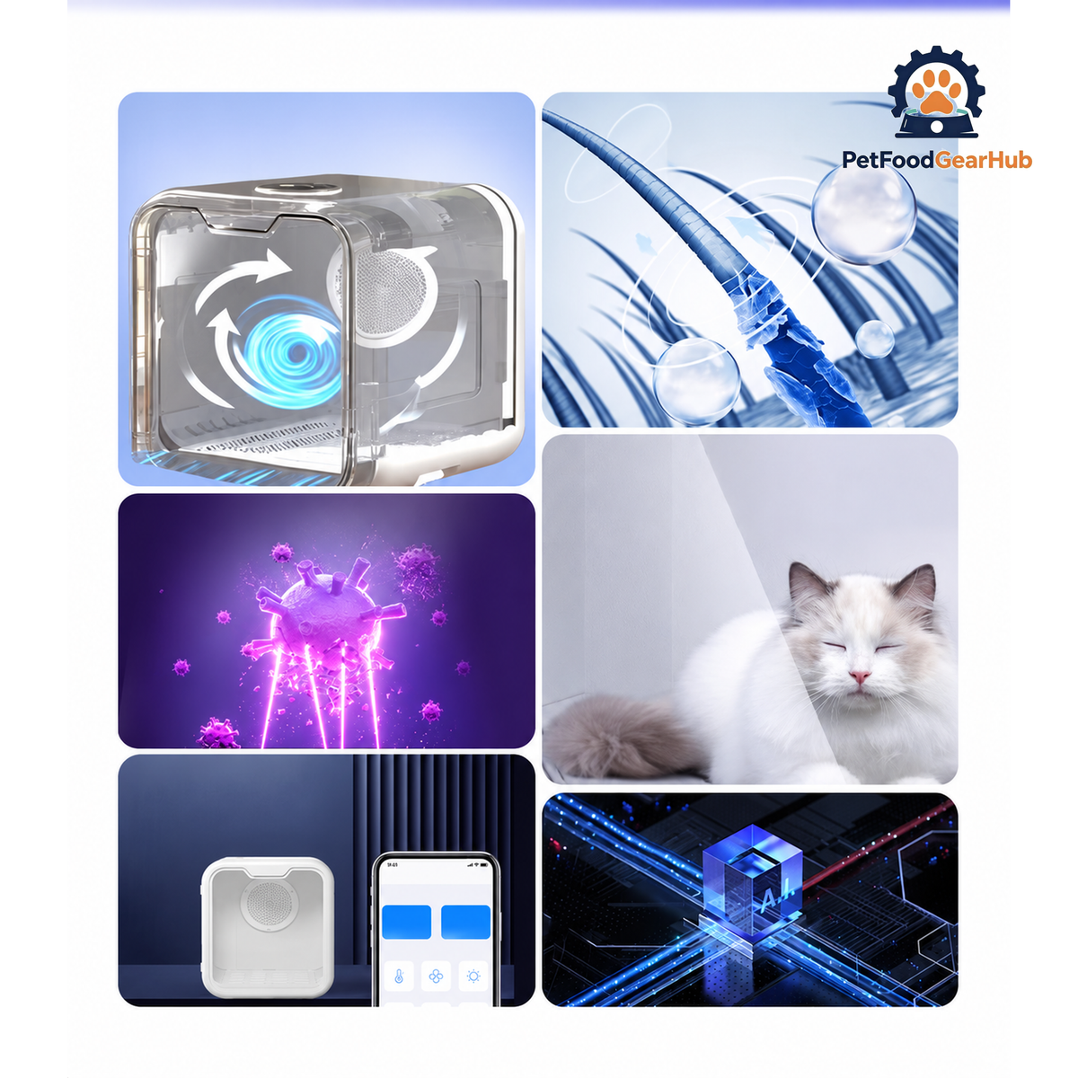 PetFoodGearHub 65 L Smart Pet Drying Cabinet product view 17