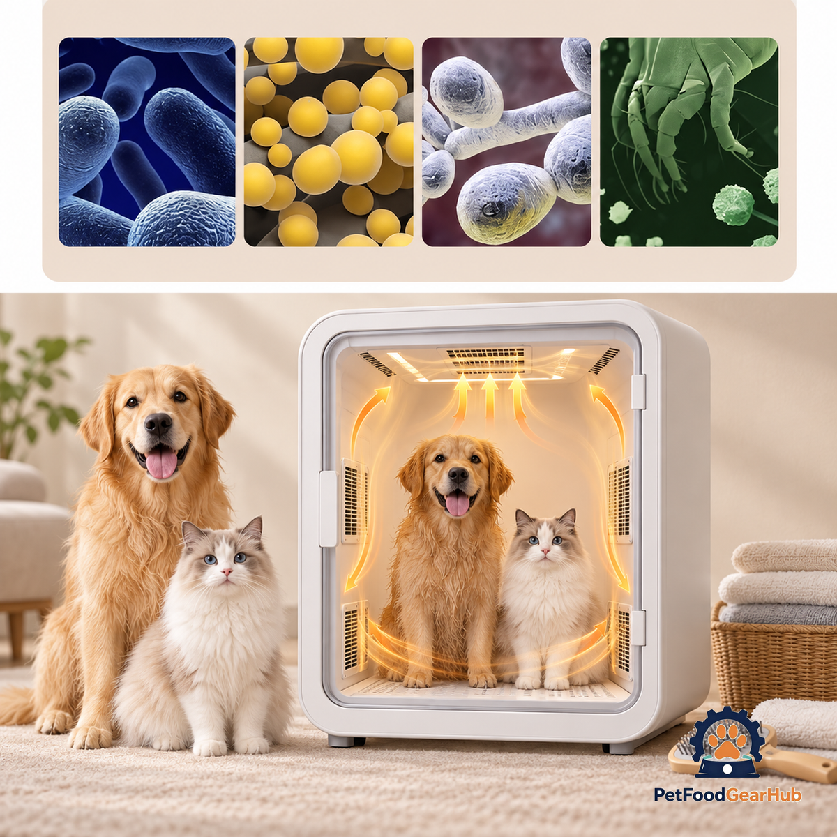 PetFoodGearHub 65 L Smart Pet Drying Cabinet product view 26