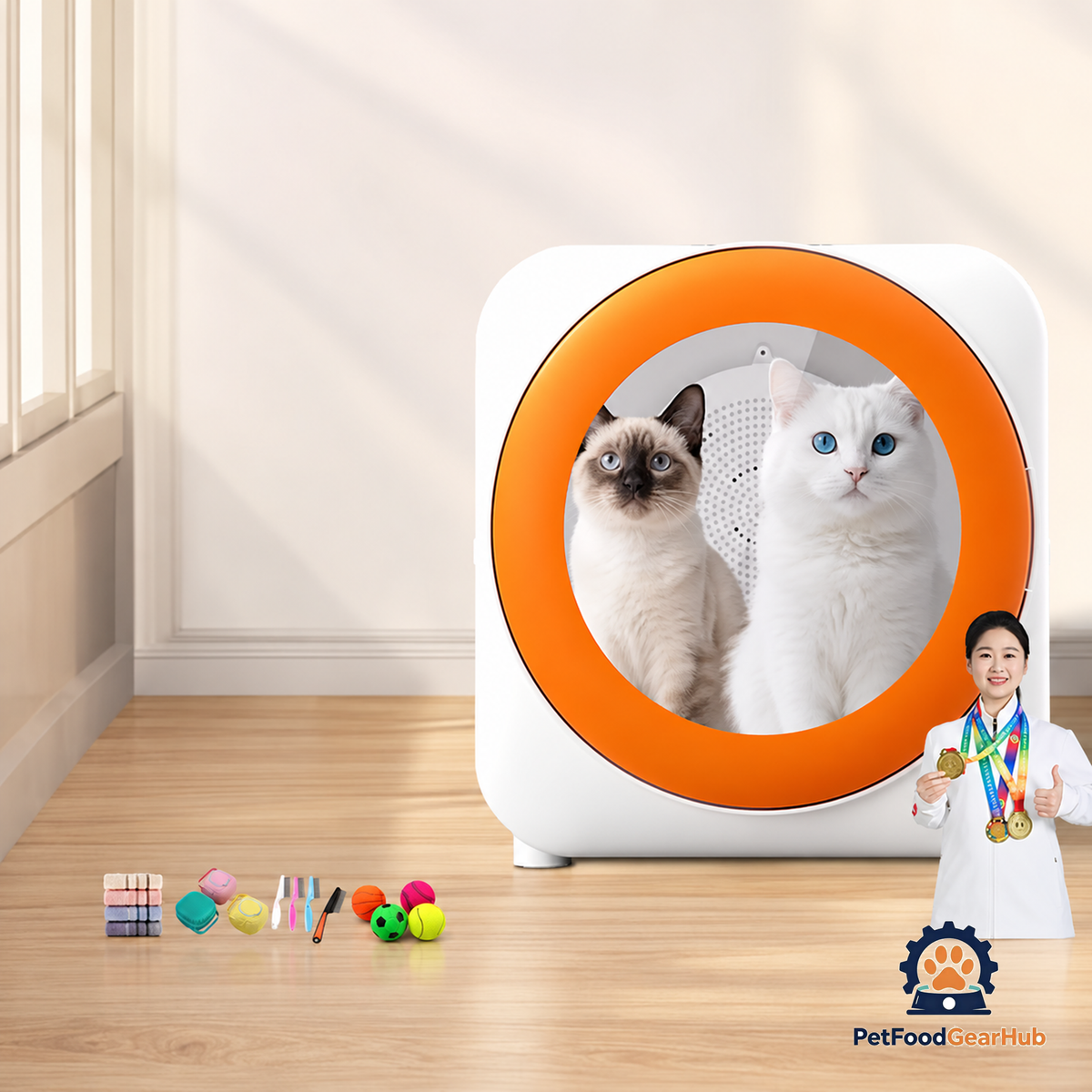 PetFoodGearHub Multi-Model Compact Pet Drying Cabinet product view 6
