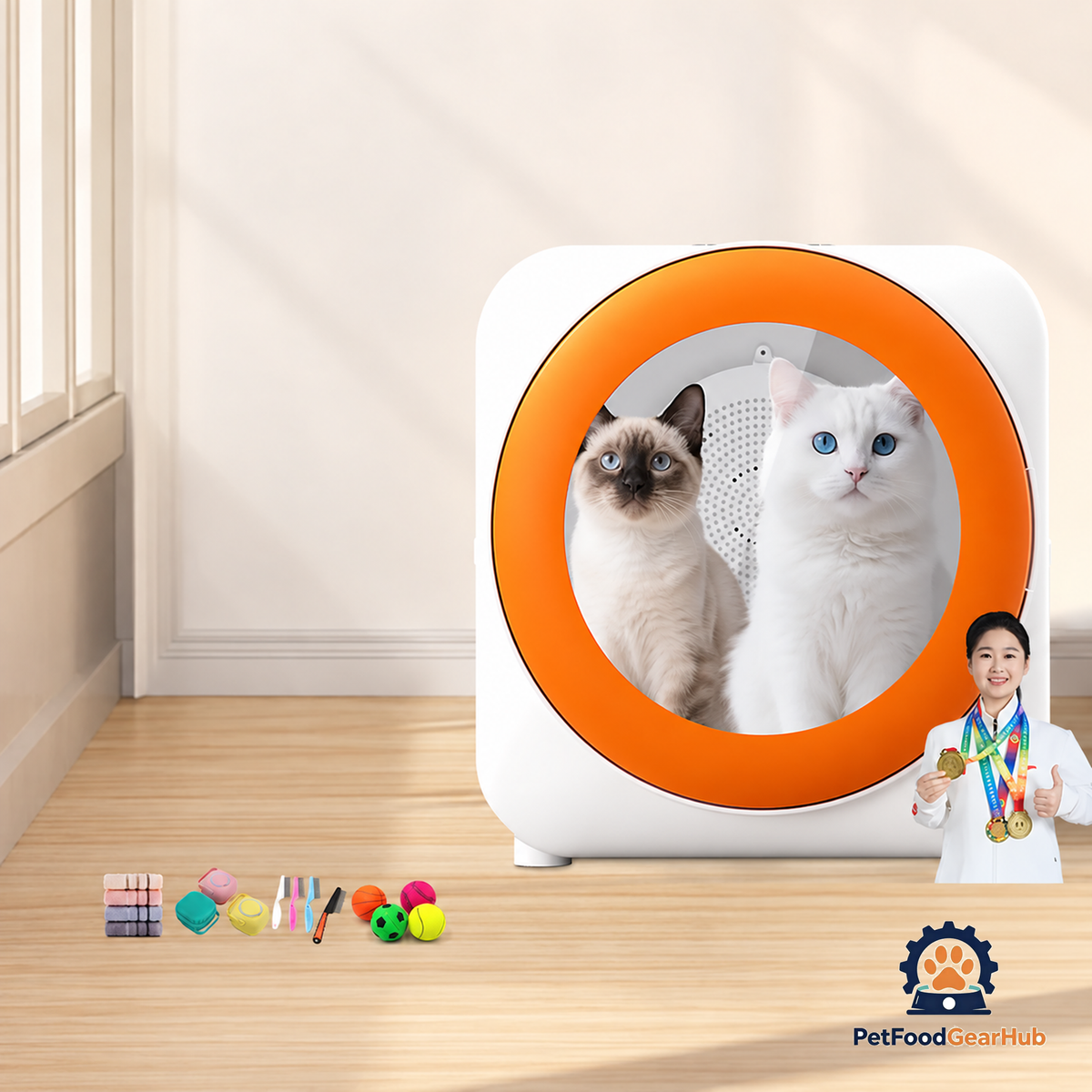 PetFoodGearHub Multi-Model Compact Pet Drying Cabinet product view 11