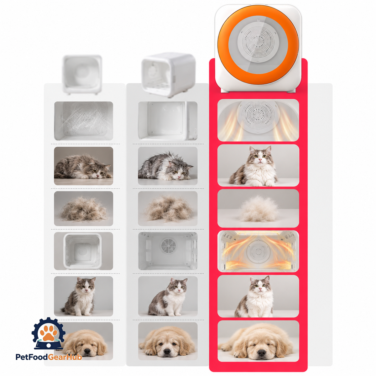 PetFoodGearHub Multi-Model Compact Pet Drying Cabinet product view 15