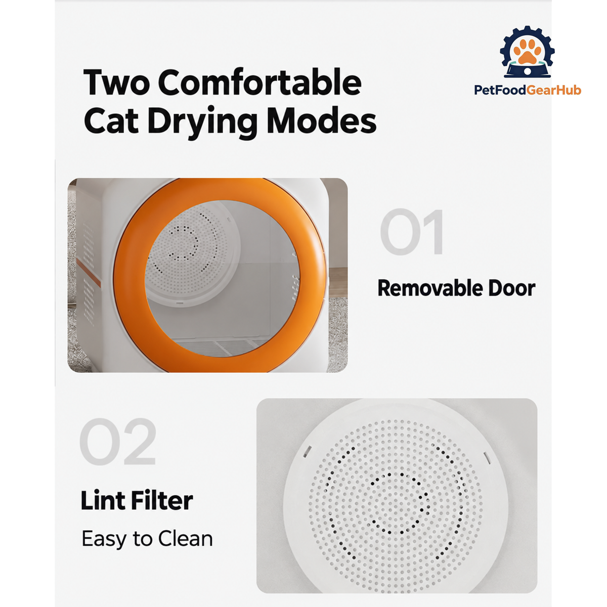PetFoodGearHub Multi-Model Compact Pet Drying Cabinet product view 30
