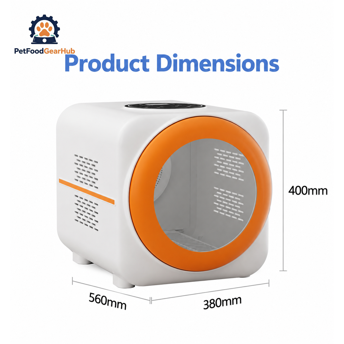PetFoodGearHub Multi-Model Compact Pet Drying Cabinet product view 33