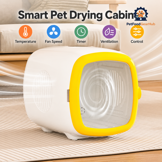 PetFoodGearHub Smart Pet Drying Cabinet with Viewing Window product view 2