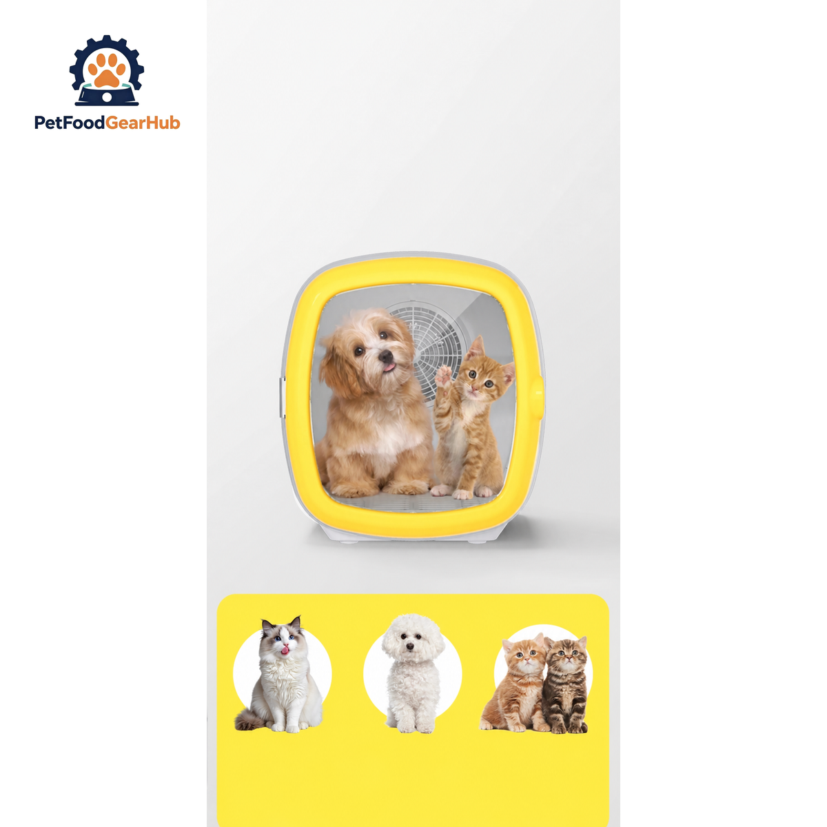 PetFoodGearHub Smart Pet Drying Cabinet with Viewing Window product view 23