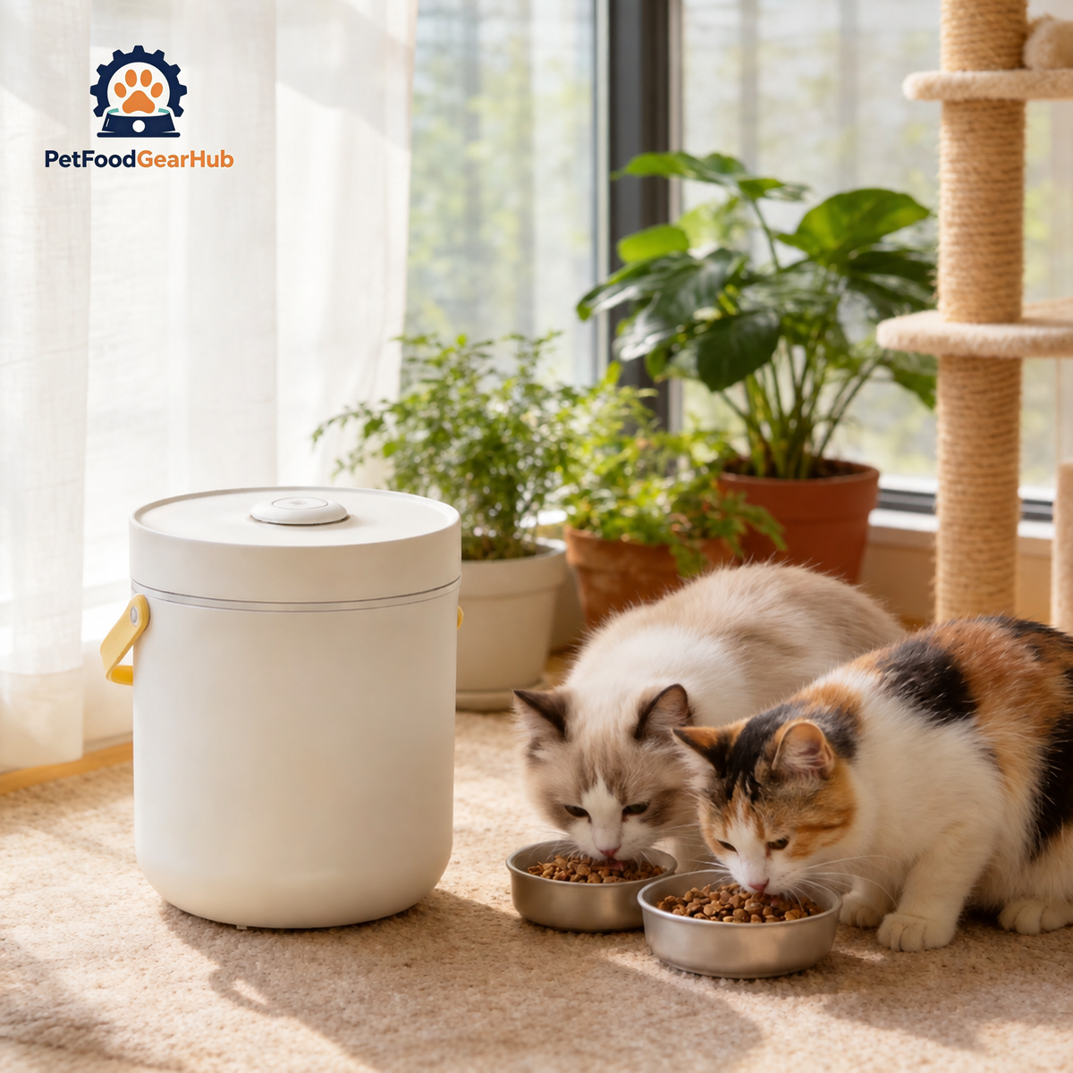 PetFoodGearHub Vacuum Pet Food Storage Container product view 7