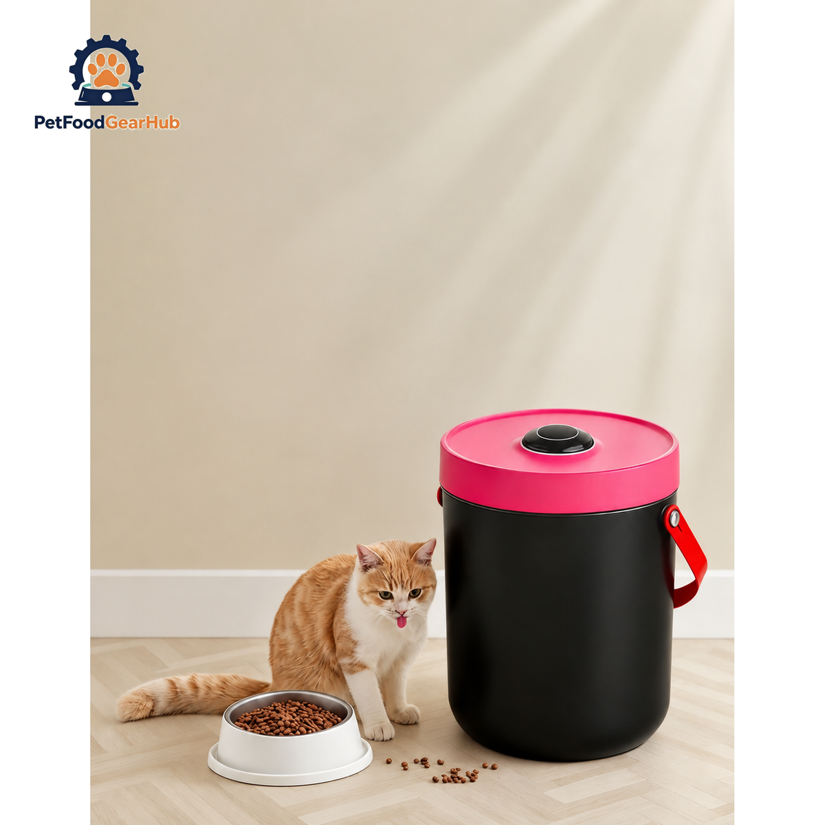 PetFoodGearHub Vacuum Pet Food Storage Container product view 13